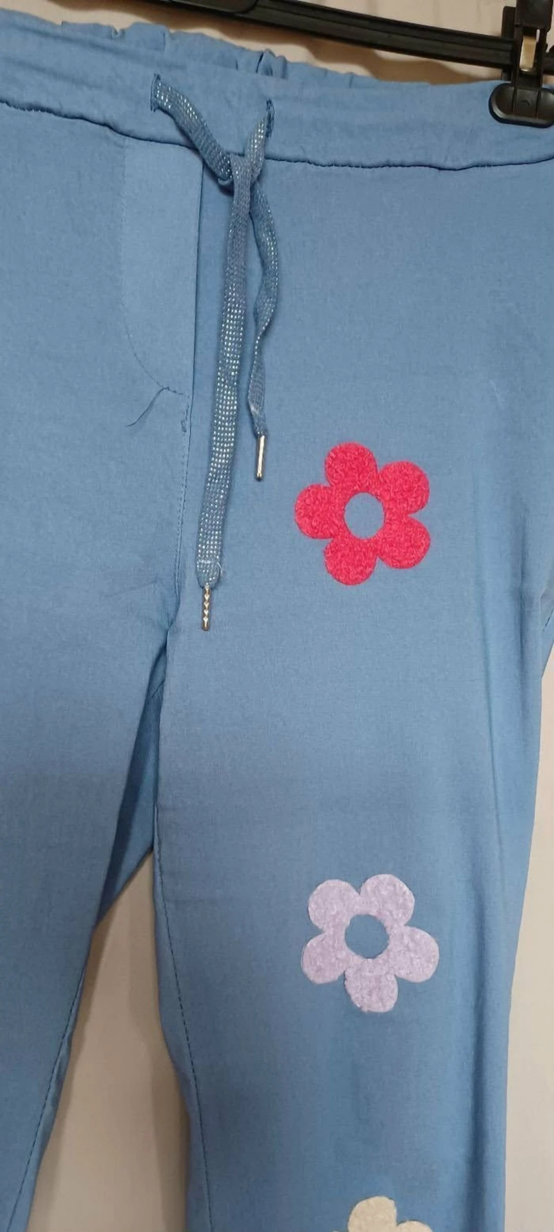 Very nice pants with flowers for women T U – photo 3